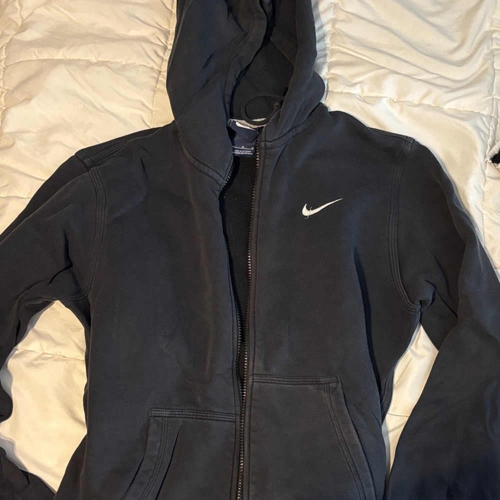 Nike Charcoal Full-Zip Hoodie